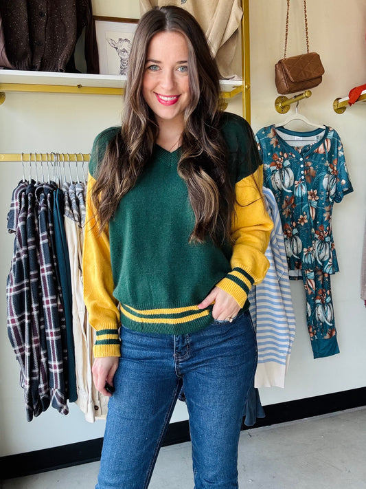 Greenbay Game Day Sweater