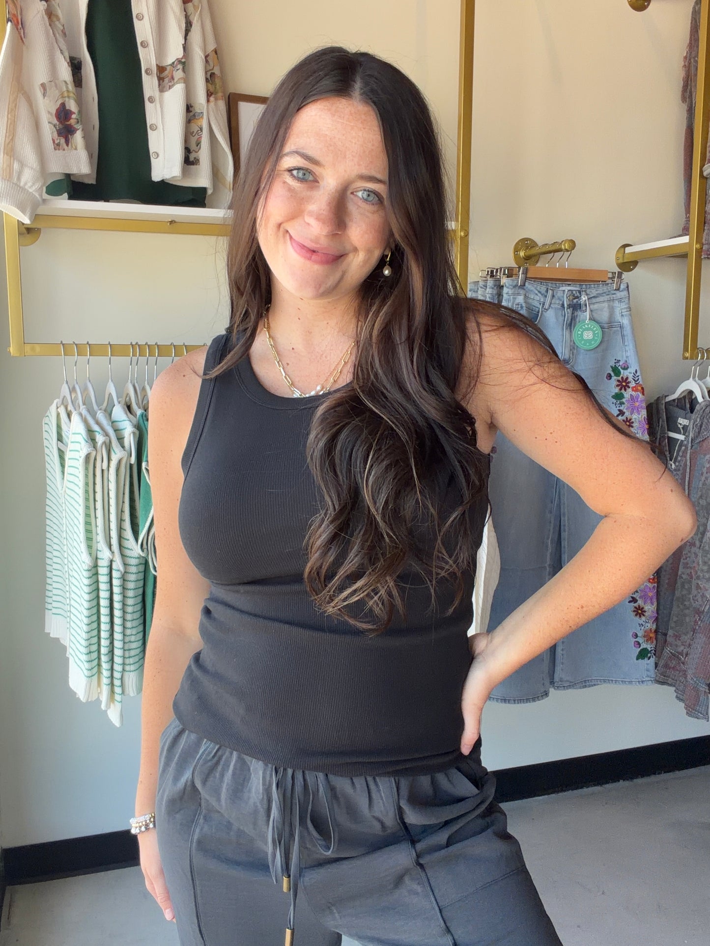 Black Edlin Tank
