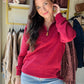 Maroon Miley Pullover