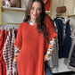 Pumpkin Annie Knit Top