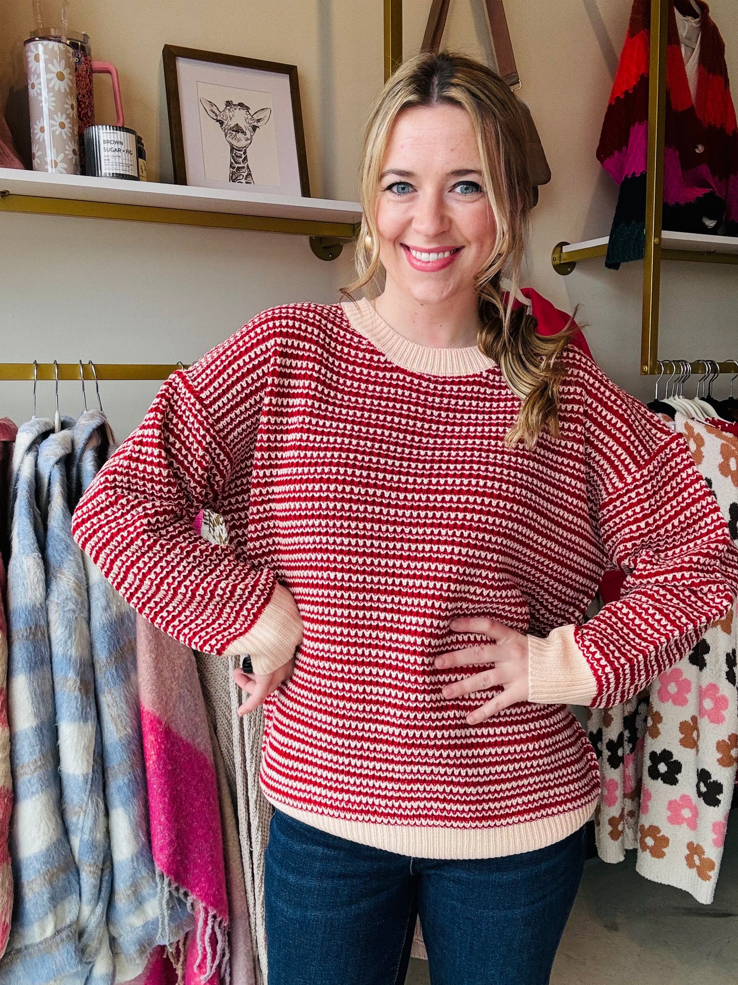 Classic Red Sweater