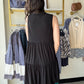 Black Tiered Lizzy Dress