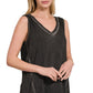 Ash Black Tank