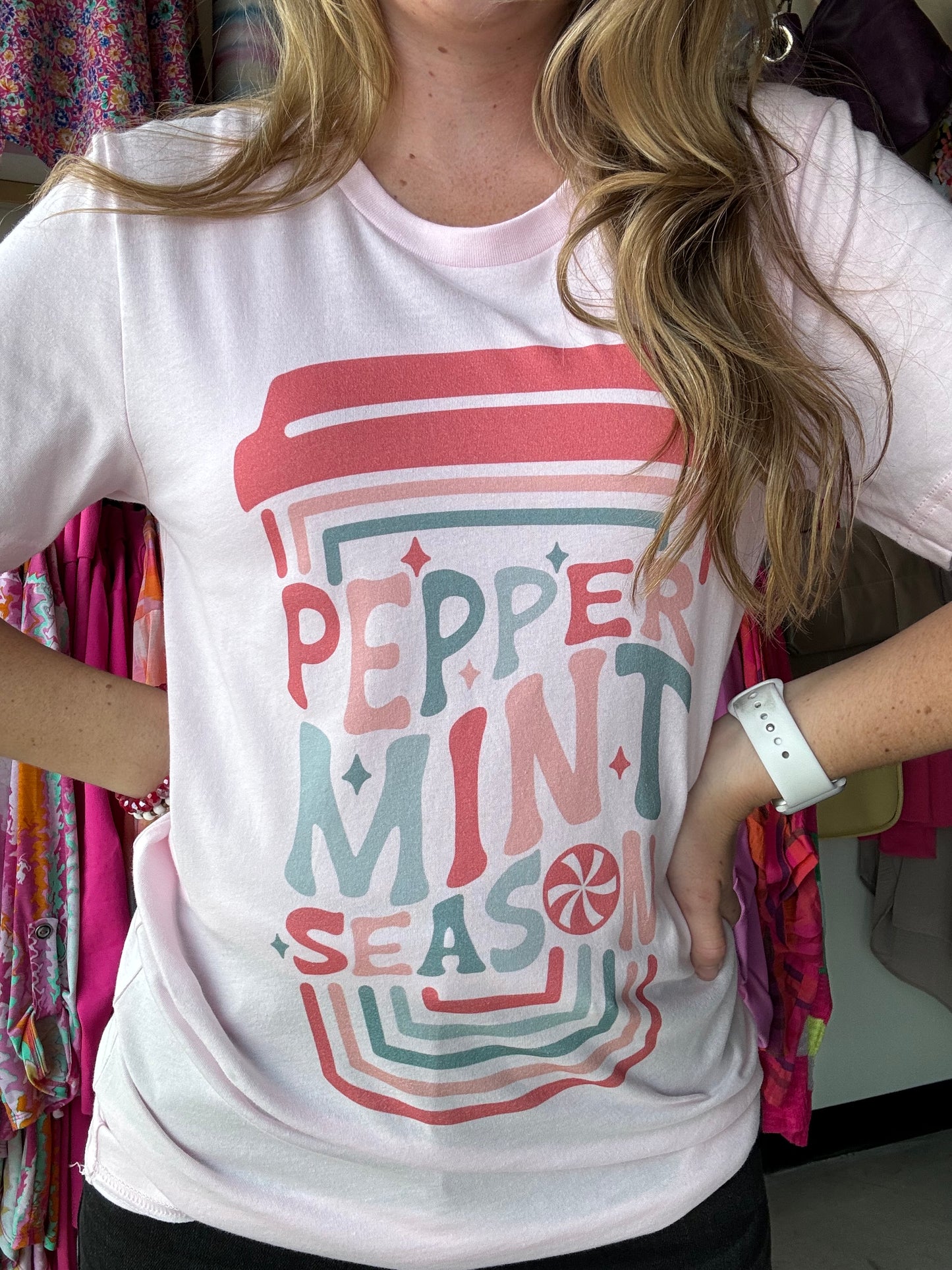 Peppermint Cup Graphic Tee