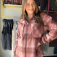 Mauve Plaid Holland Jacket