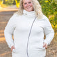 Quinn ZipUp Cowl- Oatmeal