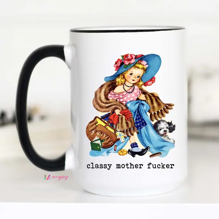 Mugsby Snarky Mugs - 15oz