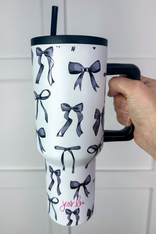 Midnight Bow Tumbler