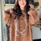 Gingerbread Man Oversized Sweater