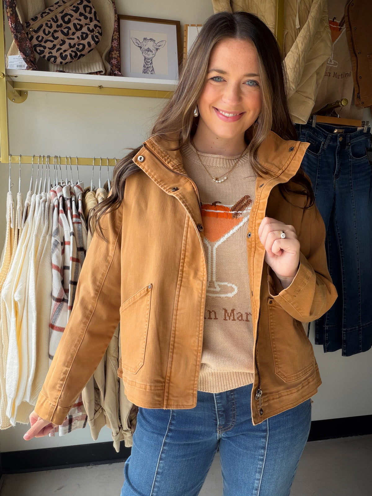 Pumpkin Martini Sweater