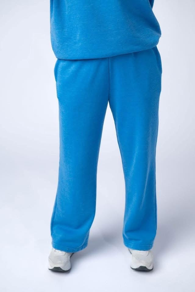 Blue Wide Leg Vintage Bottoms