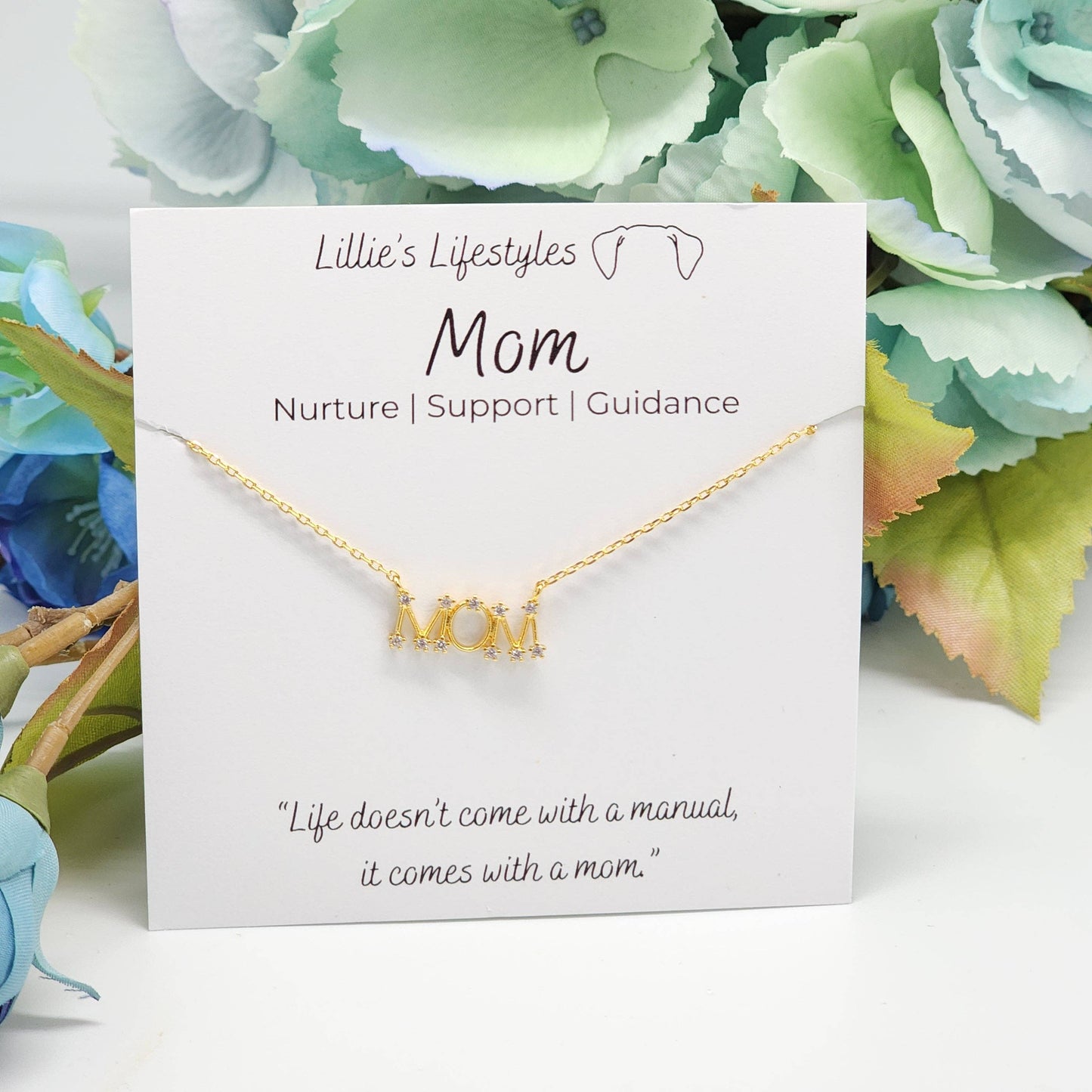 Mom Bling Necklace