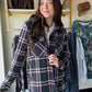Navy & Red Plaid Cassian Shirt