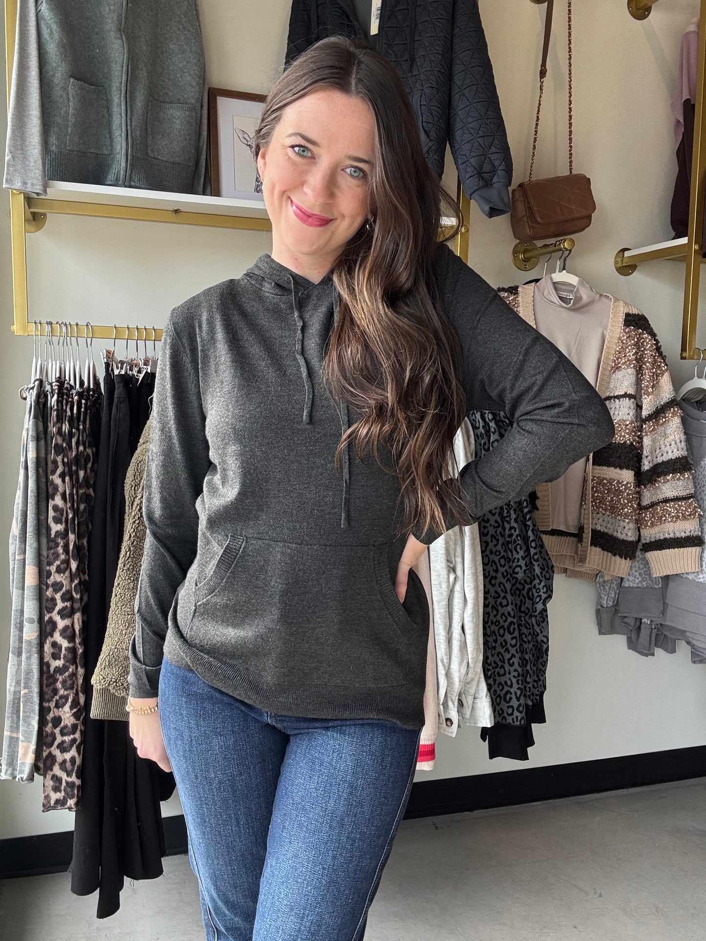 Charcoal Sweater Hoodie