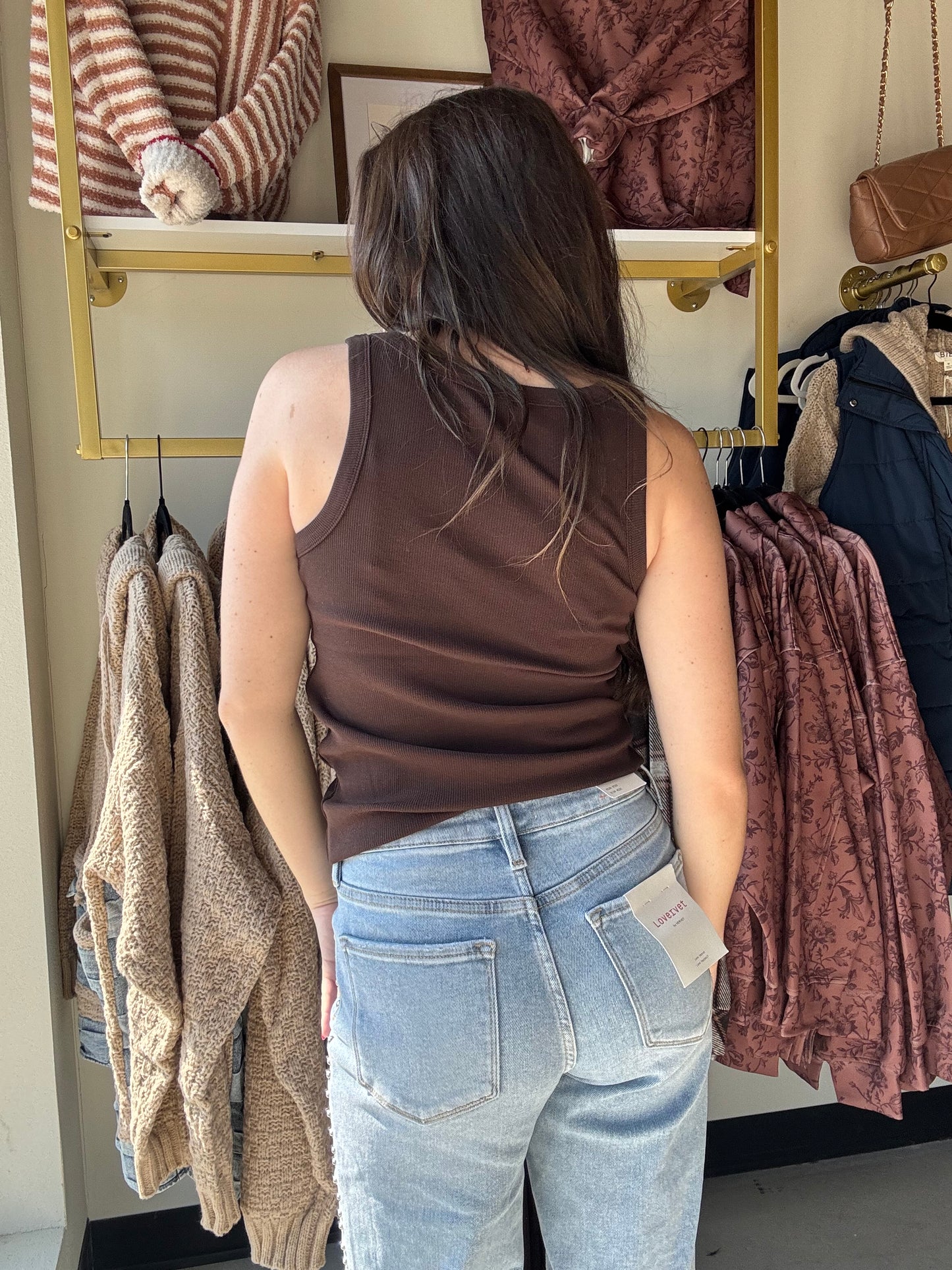 Coffee Bean Clarkson Tank