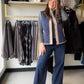 Indigo Skyrise Wide Leg Jean