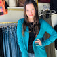 Turquoise Lightweight Cardigan