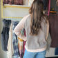 Black Striped Accent Sweater