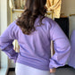 Dusty Purple Crewneck Pullover