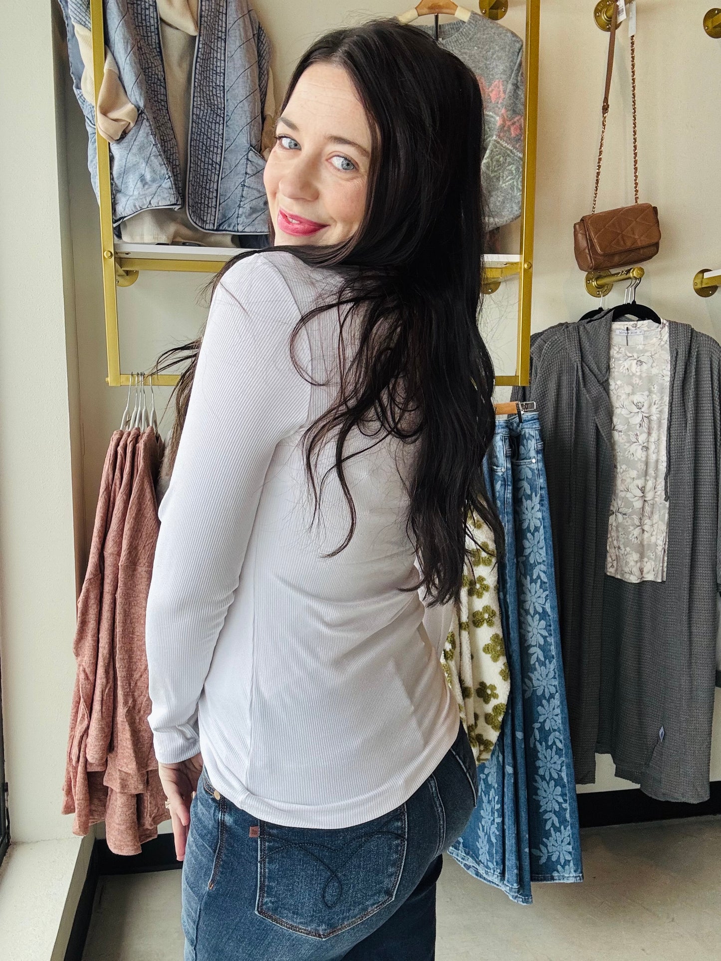 White Pure Comfort Long Sleeve