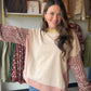 Oatmeal Mix & Match Knit Pullover