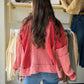 Scarlet Multi Texture Pullover
