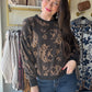 Paisley French Terry Pullover
