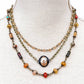 Justina Short Necklace- Multi