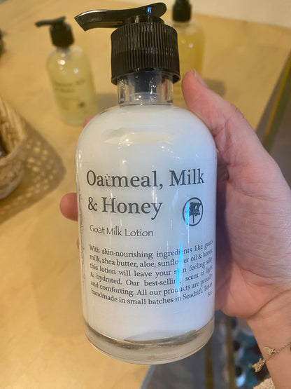 Simplified Soaps and Moisturizer- Oatmeal, Milk and Honey