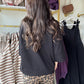 Black Short Sleeve Pullover