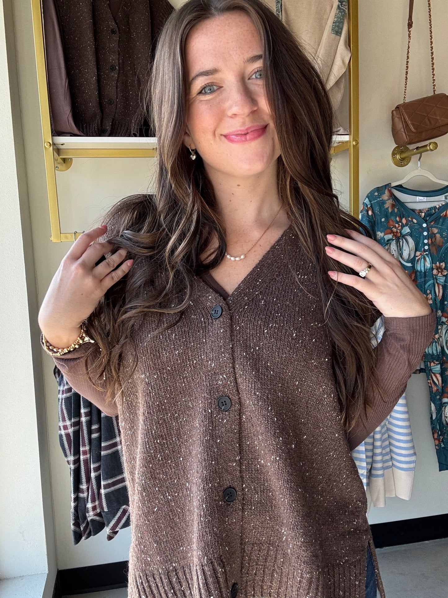 Dark Chocolate Sweater Vest