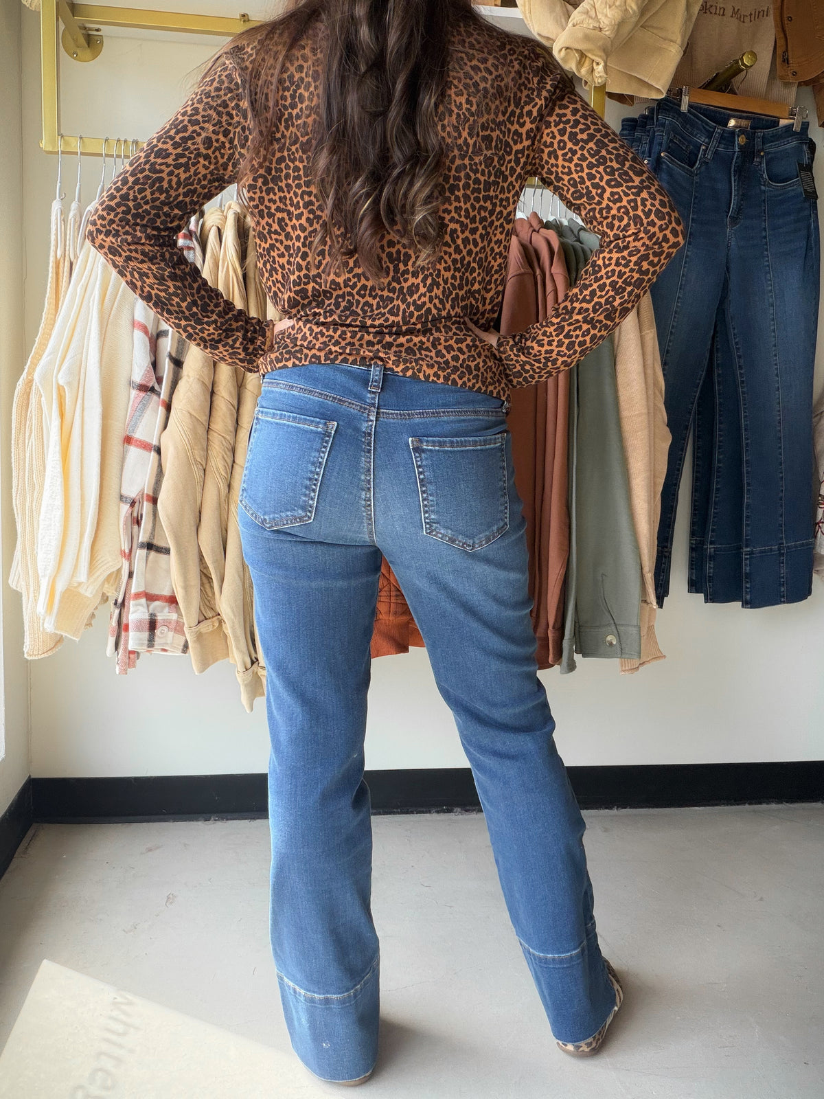 Kelsey Front Seam Jeans