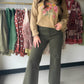 Olive Meg Wide Leg Denim