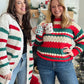 Christmas Stripes Cardigan
