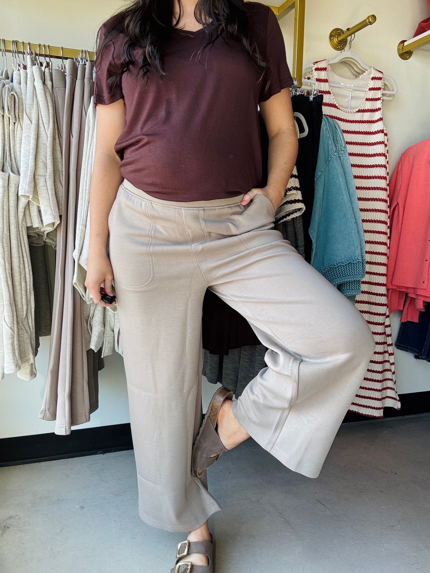 Taupe Madrid Pants