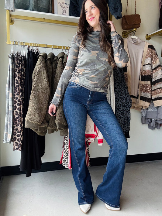 Daisy Angle Flare Jeans - RFM