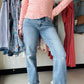 Evermore Cuffed Straight Leg Jeans
