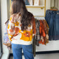 Floral Intarsia Crewneck Sweater