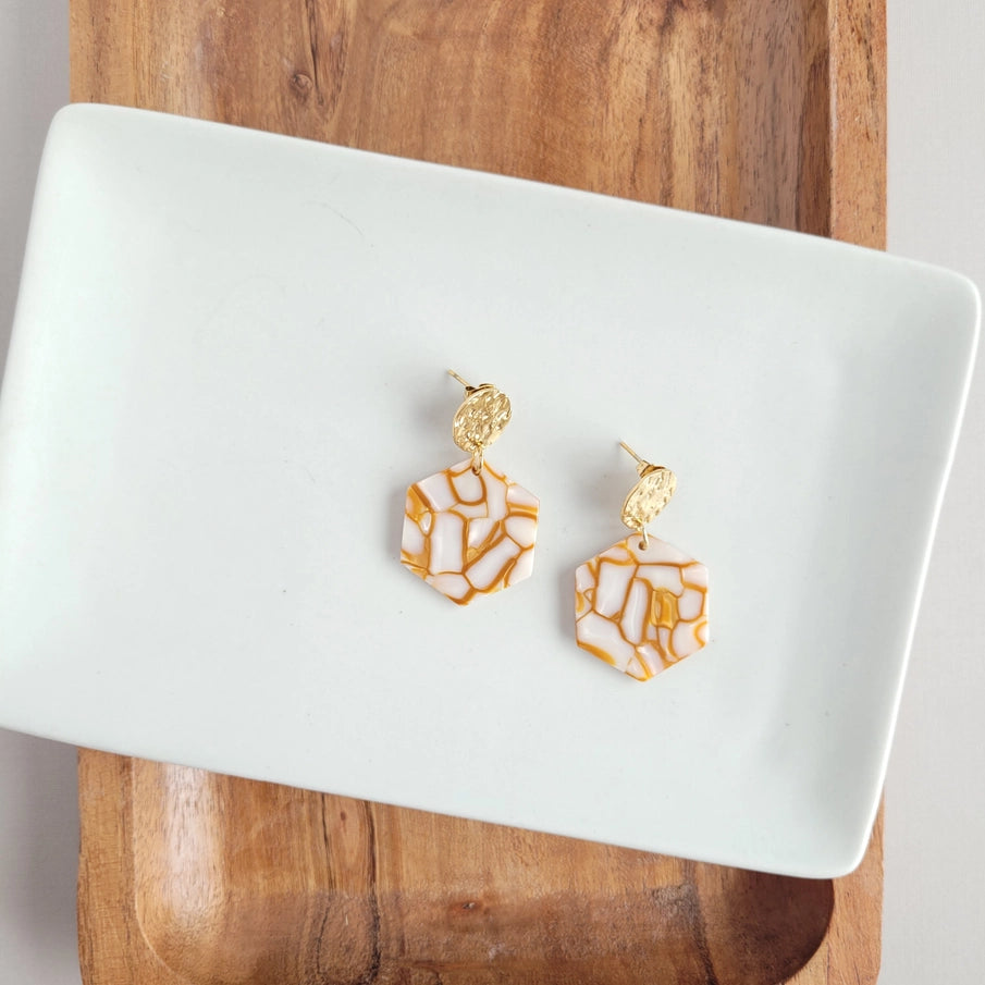 Roxy Pumpkin Spice Earrings