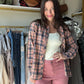 Trudy Plaid Button Up