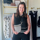 Black Scallop Detail Trim Tank