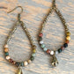 Giada Earrings Unakite