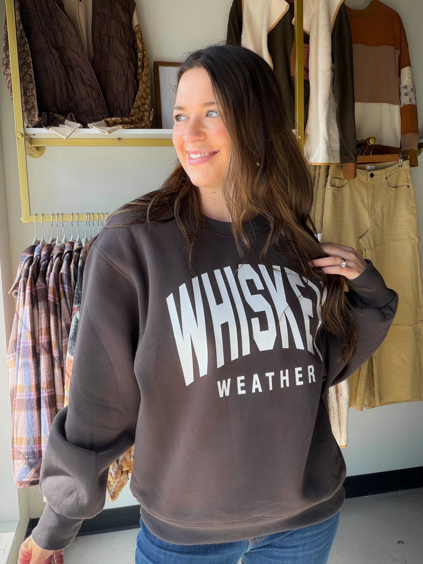 Whiskey Weather Crewneck