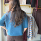 Teal Soft Mockneck Sweater