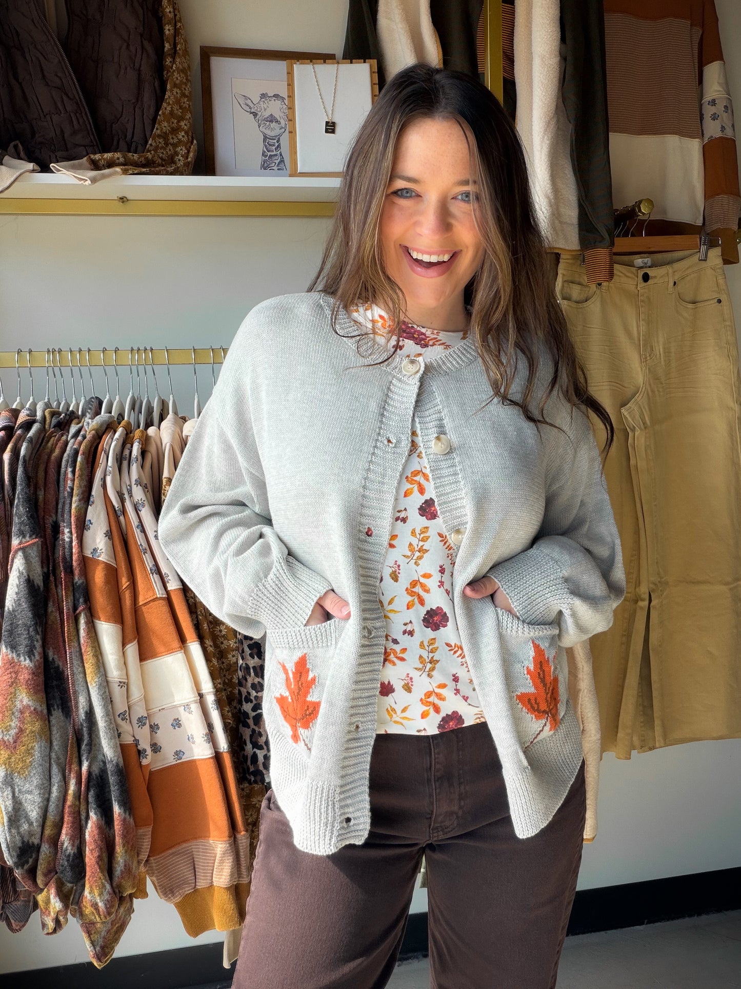 Fall Leaves Blair Long Sleeve