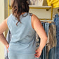 Light Blue Allium Top