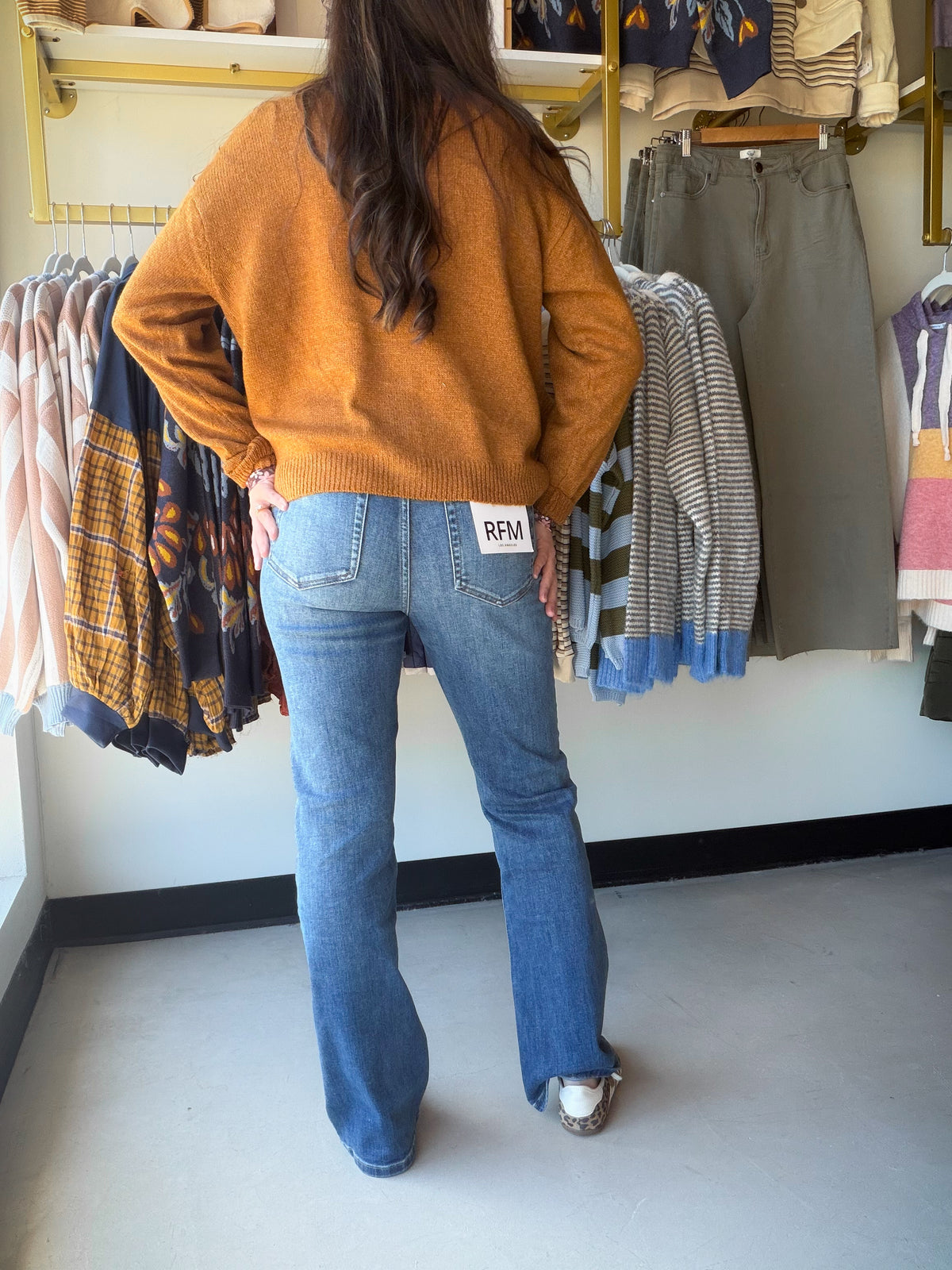 Mia Boot Cut Jeans - Regular Inseam