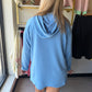 Denim Drift Dune Hoodie