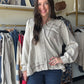 Plaid Washed Cotton Hoodie