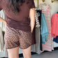 Chocolate Leopard Everyday Shorts